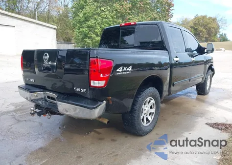 2004 Nissan Titan Se from USA, damaged, VIN 1N6AA07B24N538892